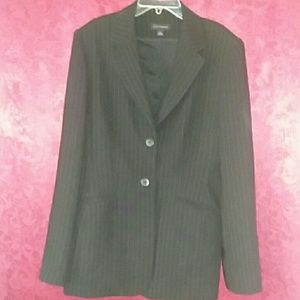 Pin striped blazer